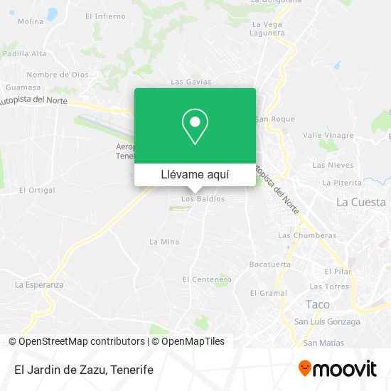 Mapa El Jardin de Zazu
