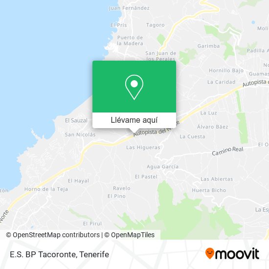 Mapa E.S. BP Tacoronte