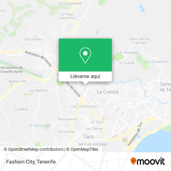 Mapa Fashion City
