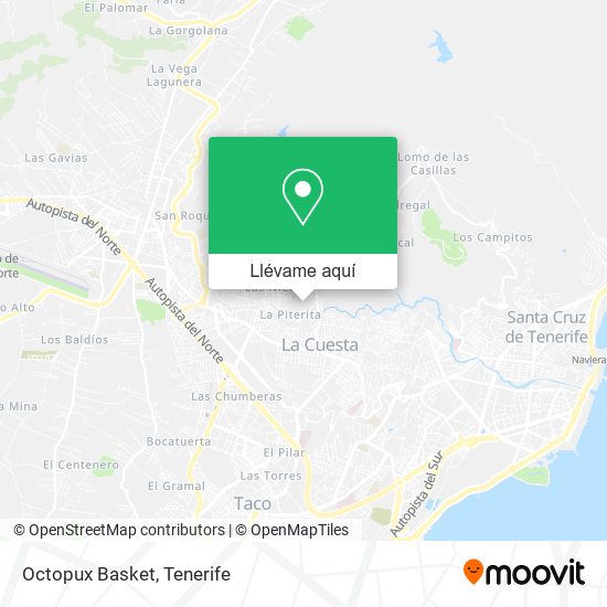 Mapa Octopux Basket