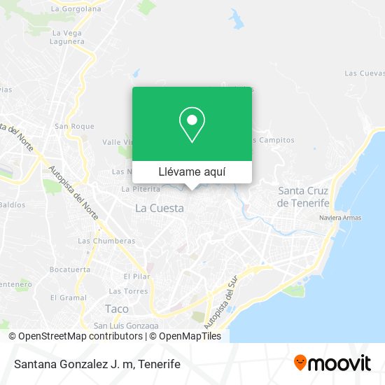 Mapa Santana Gonzalez J. m