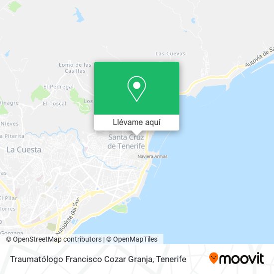 Mapa Traumatólogo Francisco Cozar Granja