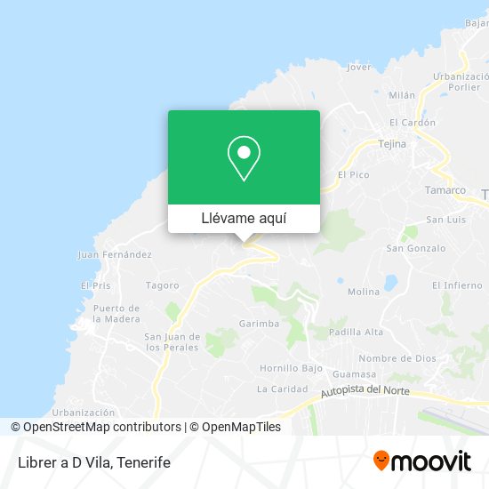 Mapa Librer a D Vila