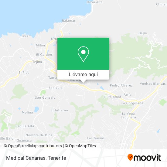 Mapa Medical Canarias