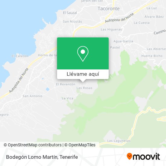 Mapa Bodegón Lomo Martín