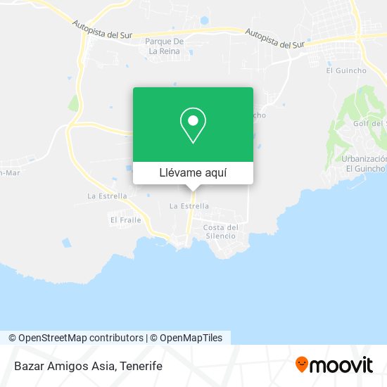 Mapa Bazar Amigos Asia