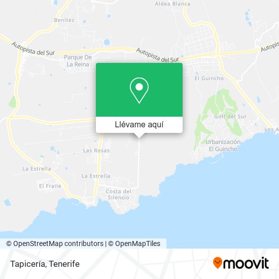Mapa Tapicería