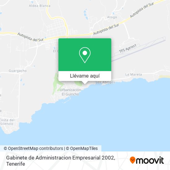 Mapa Gabinete de Administracion Empresarial 2002