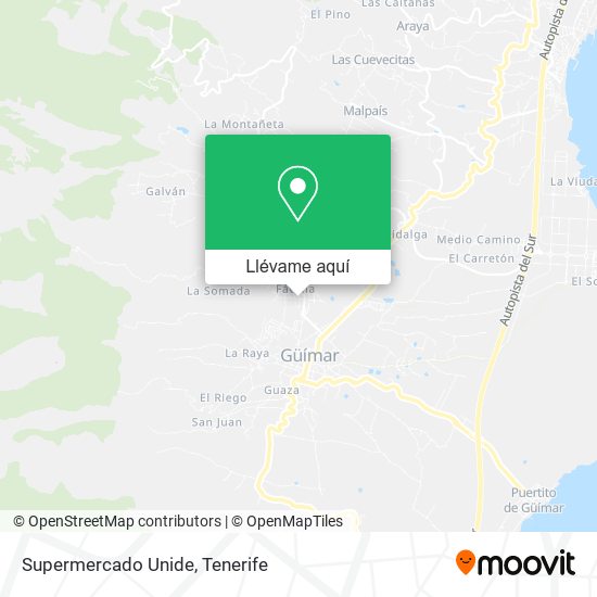 Mapa Supermercado Unide
