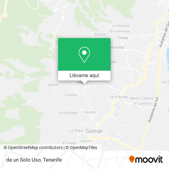 Mapa de un Solo Uso