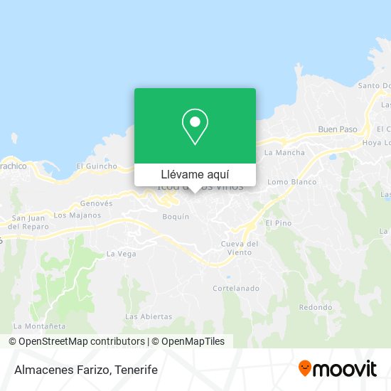 Mapa Almacenes Farizo