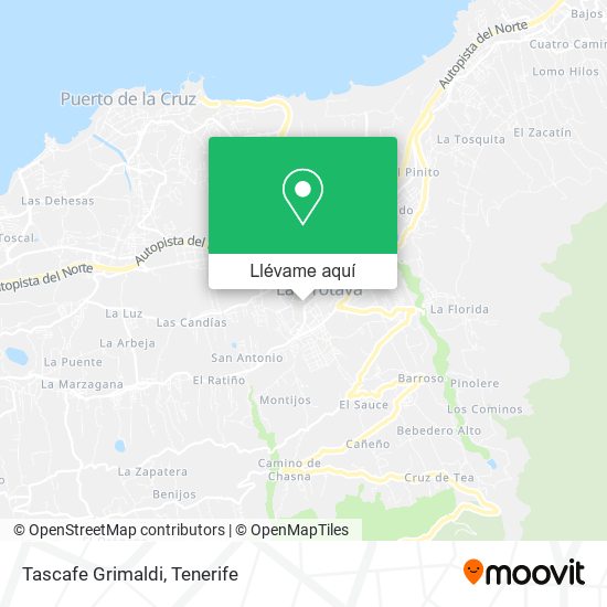 Mapa Tascafe Grimaldi