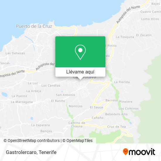Mapa Gastrolercaro