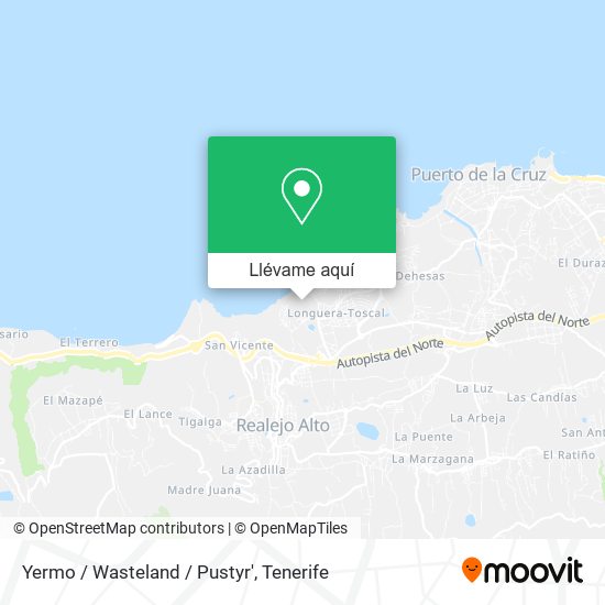 Mapa Yermo / Wasteland / Pustyr'