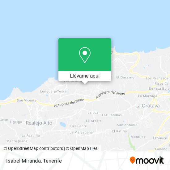 Mapa Isabel Miranda