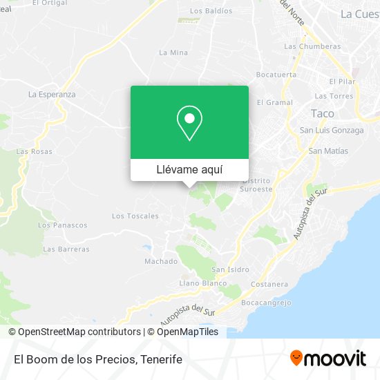 Mapa El Boom de los Precios