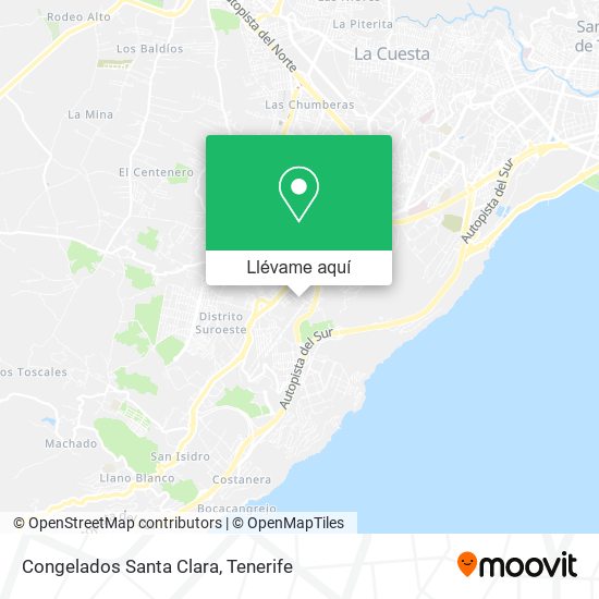 Mapa Congelados Santa Clara