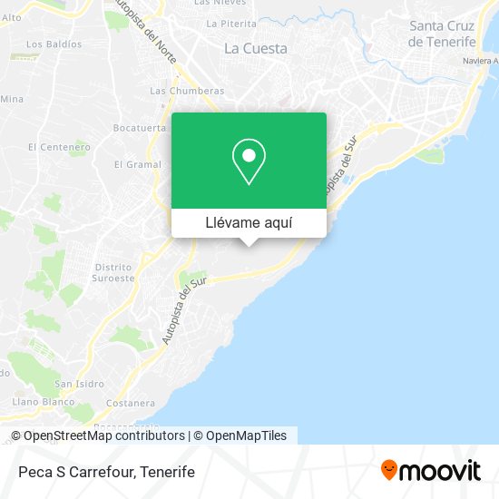 Mapa Peca S Carrefour