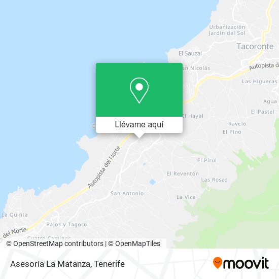 Mapa Asesoría La Matanza