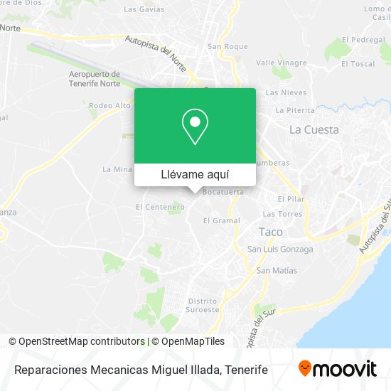 Mapa Reparaciones Mecanicas Miguel Illada