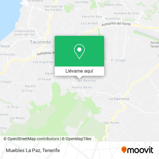 Mapa Muebles La Paz