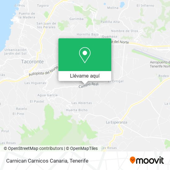 Mapa Carnican Carnicos Canaria