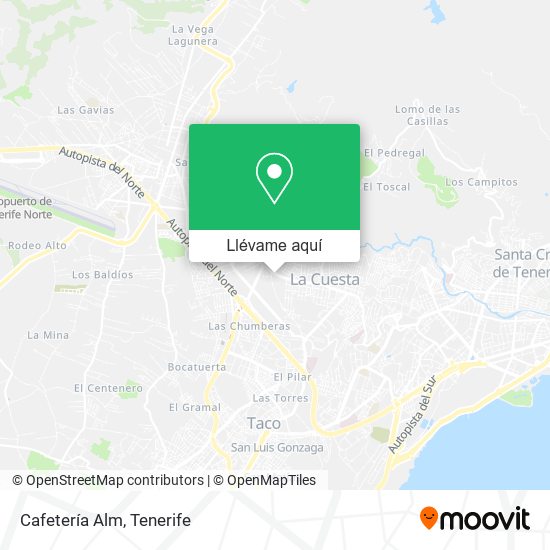 Mapa Cafetería Alm