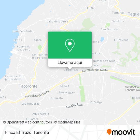 Mapa Finca El Trazo
