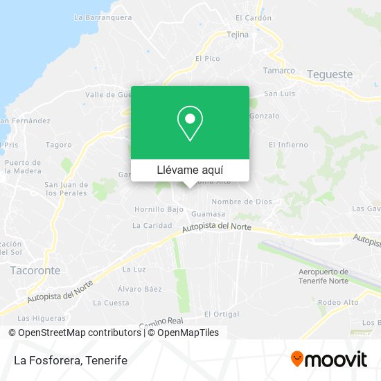 Mapa La Fosforera