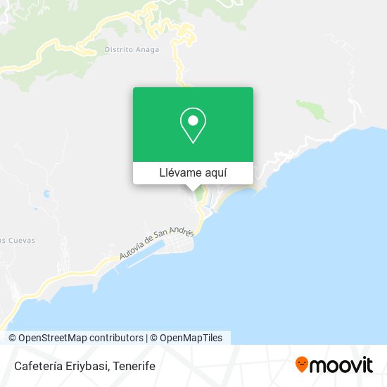 Mapa Cafetería Eriybasi