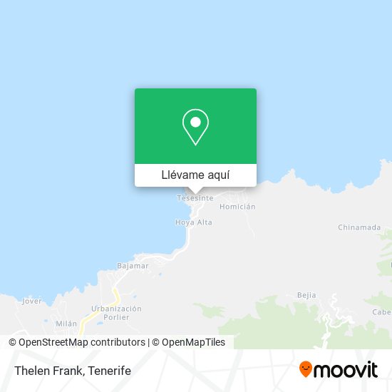 Mapa Thelen Frank