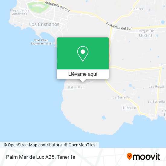 Mapa Palm Mar de Lux A25