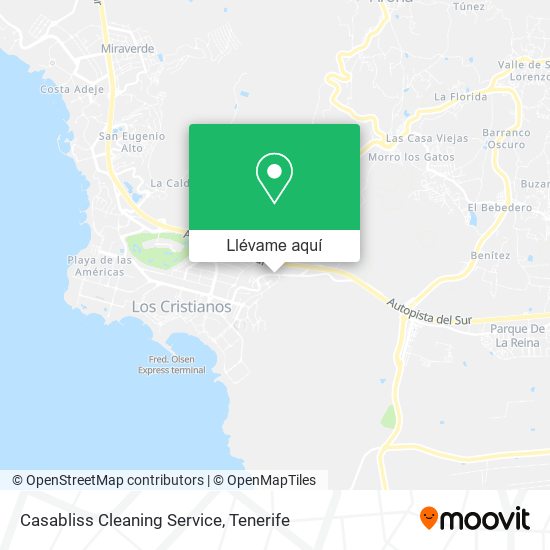 Mapa Casabliss Cleaning Service