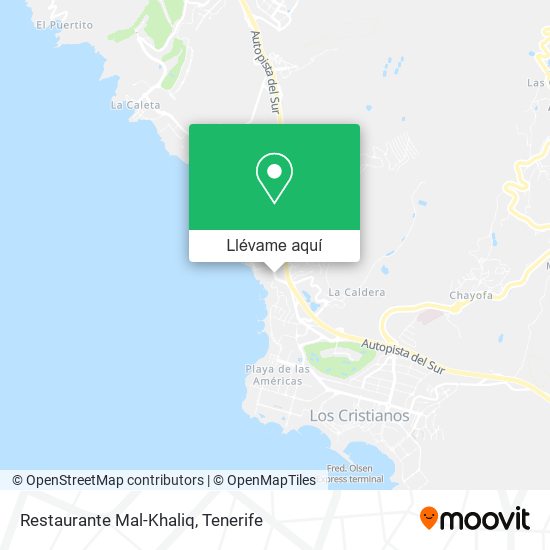 Mapa Restaurante Mal-Khaliq