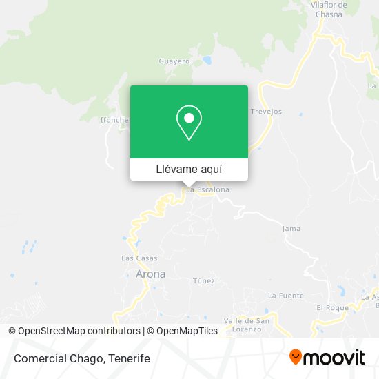 Mapa Comercial Chago