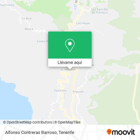 Mapa Alfonso Contreras Barroso