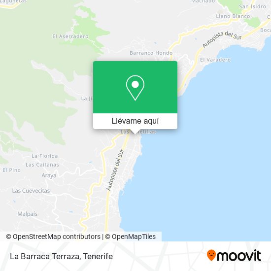 Mapa La Barraca Terraza