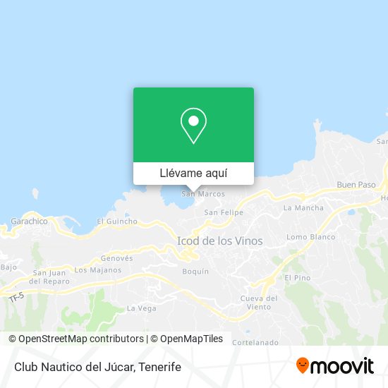 Mapa Club Nautico del Júcar