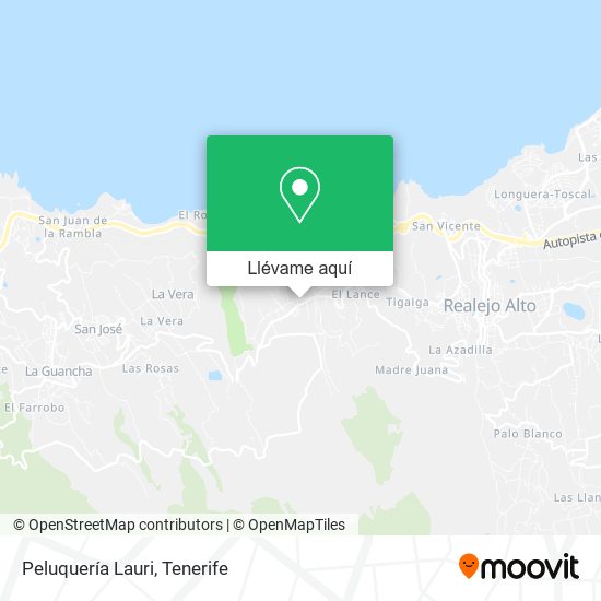 Mapa Peluquería Lauri