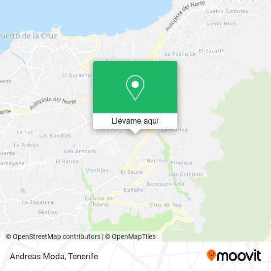 Mapa Andreas Moda