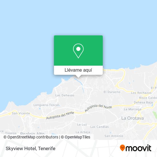 Mapa Skyview Hotel