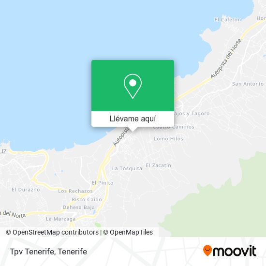 Mapa Tpv Tenerife