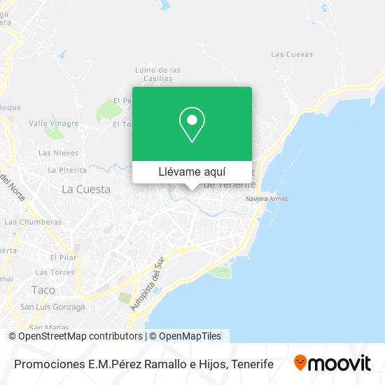 Mapa Promociones E.M.Pérez Ramallo e Hijos