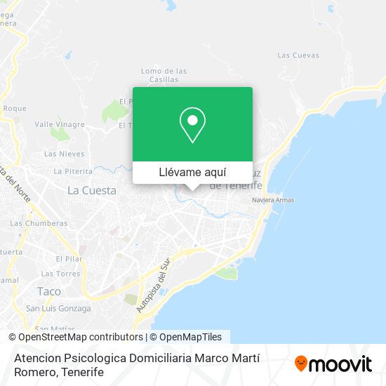 Mapa Atencion Psicologica Domiciliaria Marco Martí Romero