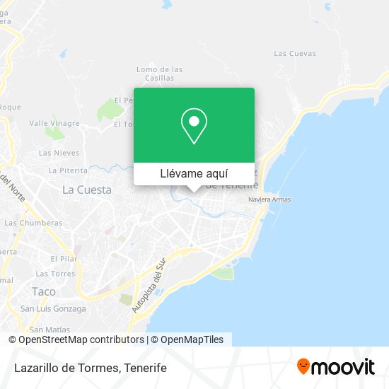 Mapa Lazarillo de Tormes