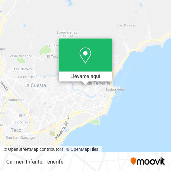 Mapa Carmen Infante