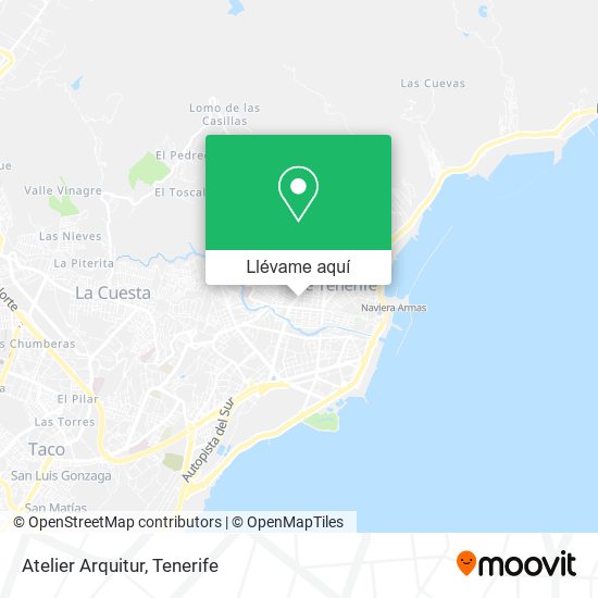 Mapa Atelier Arquitur