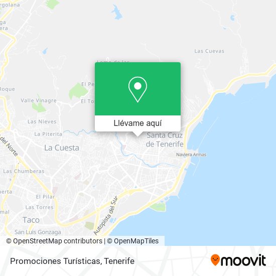 Mapa Promociones Turísticas