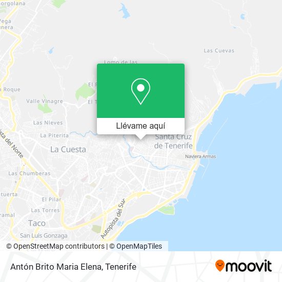 Mapa Antón Brito Maria Elena