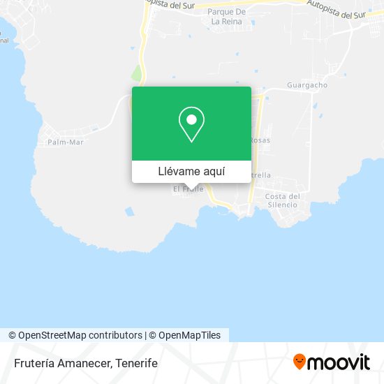 Mapa Frutería Amanecer